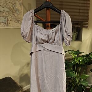 Altar'd State Soft Purple Midi Dress